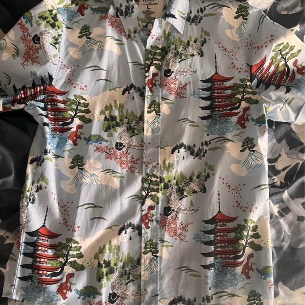 Firefly (show) themed button-up/Hawaiian style shirt